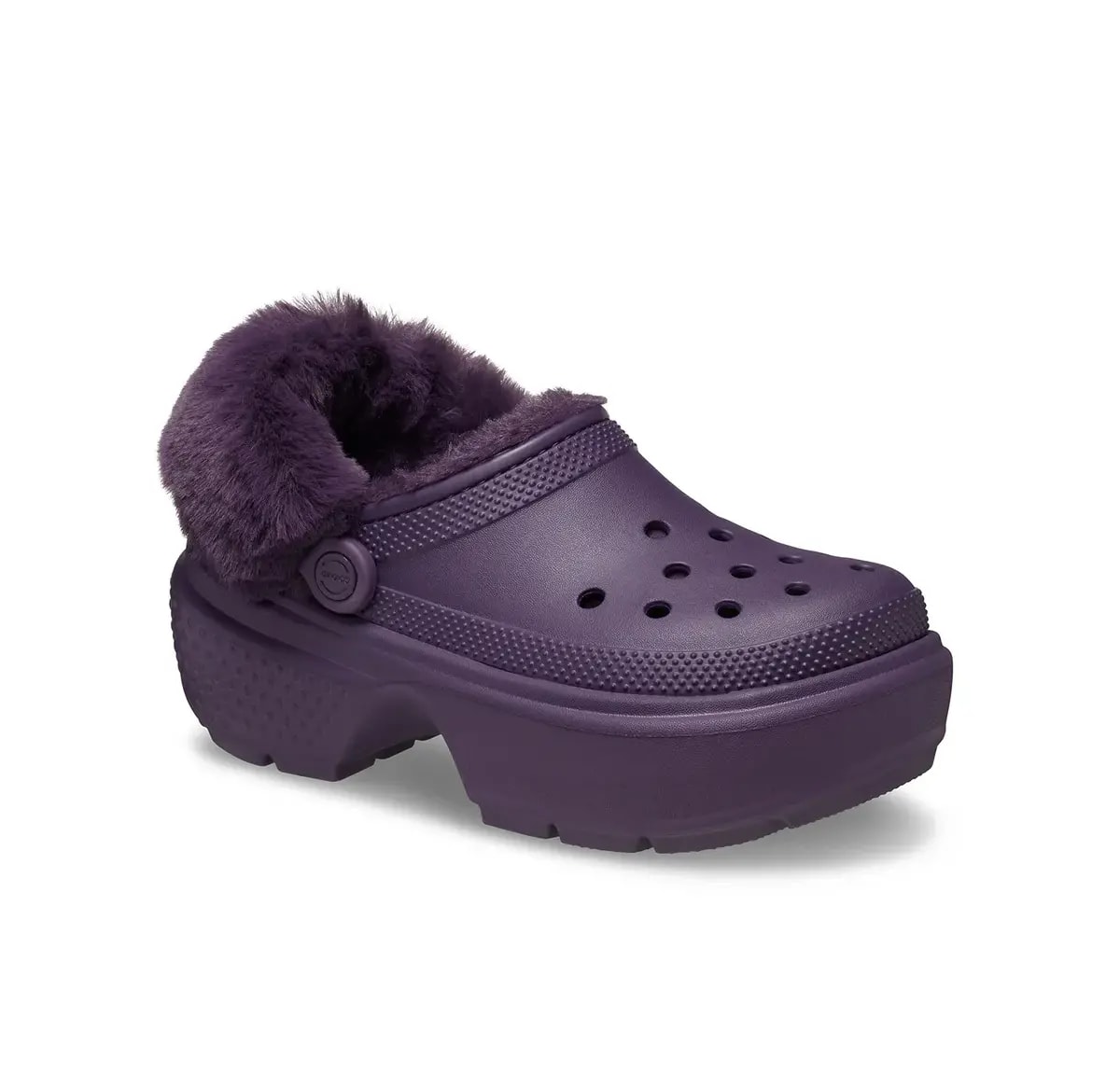Dép Crocs Stomp Lined Clog 'Dark Iris' 208546-5AS — ảnh 3