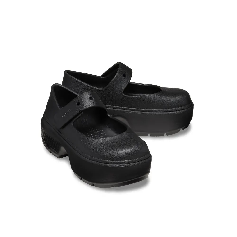 Dép Crocs Stomp Mary Jane 'Black' 209939-060 — ảnh 2