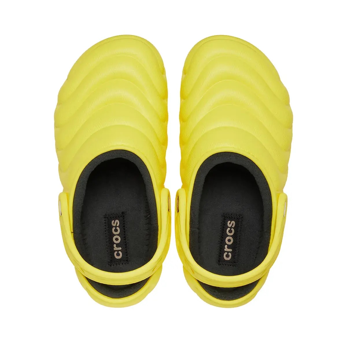 Dép Crocs Classic Lined Overpuff Clog 'Cyber Yellow' 210059-77J — ảnh 5