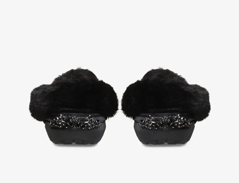 Dép Crocs Classic Lined x Simone Rocha Clog 'Black' 210170-060 — ảnh 3