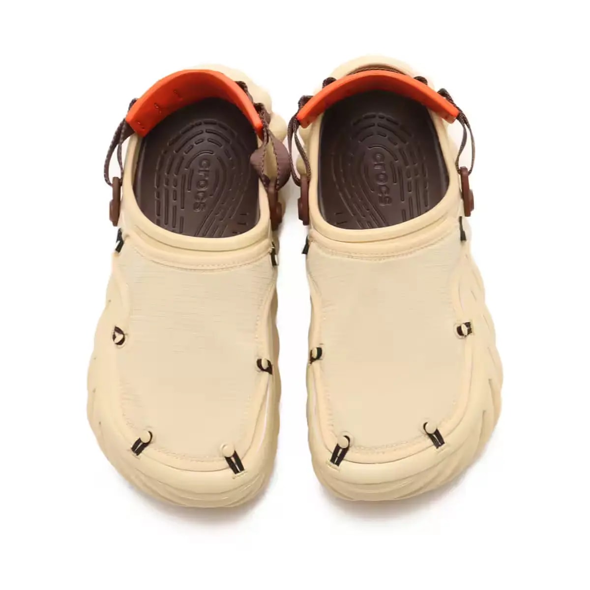 Dép Crocs Echo Ripstop Clog 'Sesame' 210334-0HY — ảnh 4