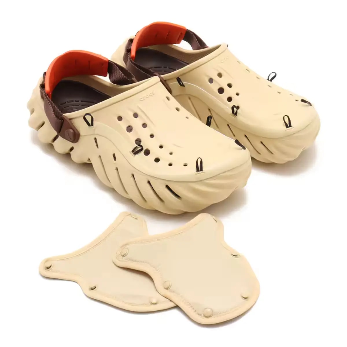 Dép Crocs Echo Ripstop Clog 'Sesame' 210334-0HY — ảnh 2