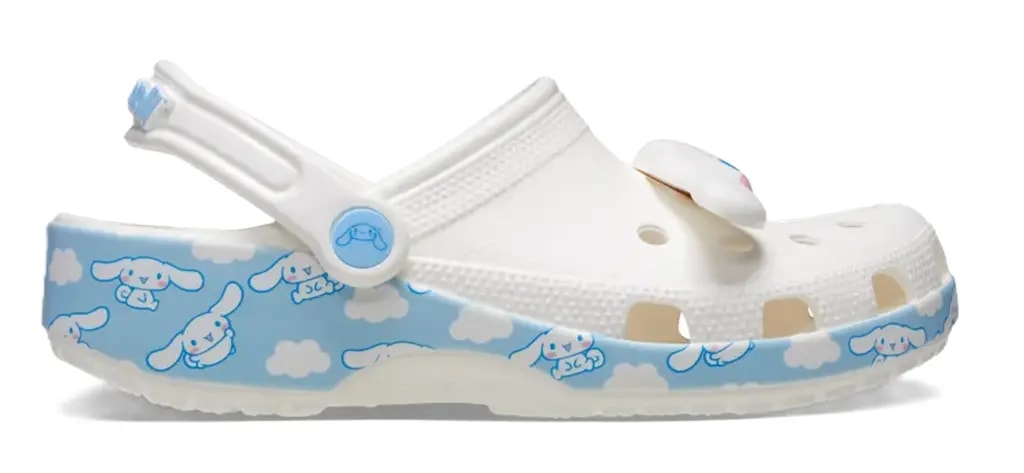 Dép Crocs Hello Kitty x Classic Clog 'Cinnamaroll' 210343-90H — kich-thuoc: 36-37