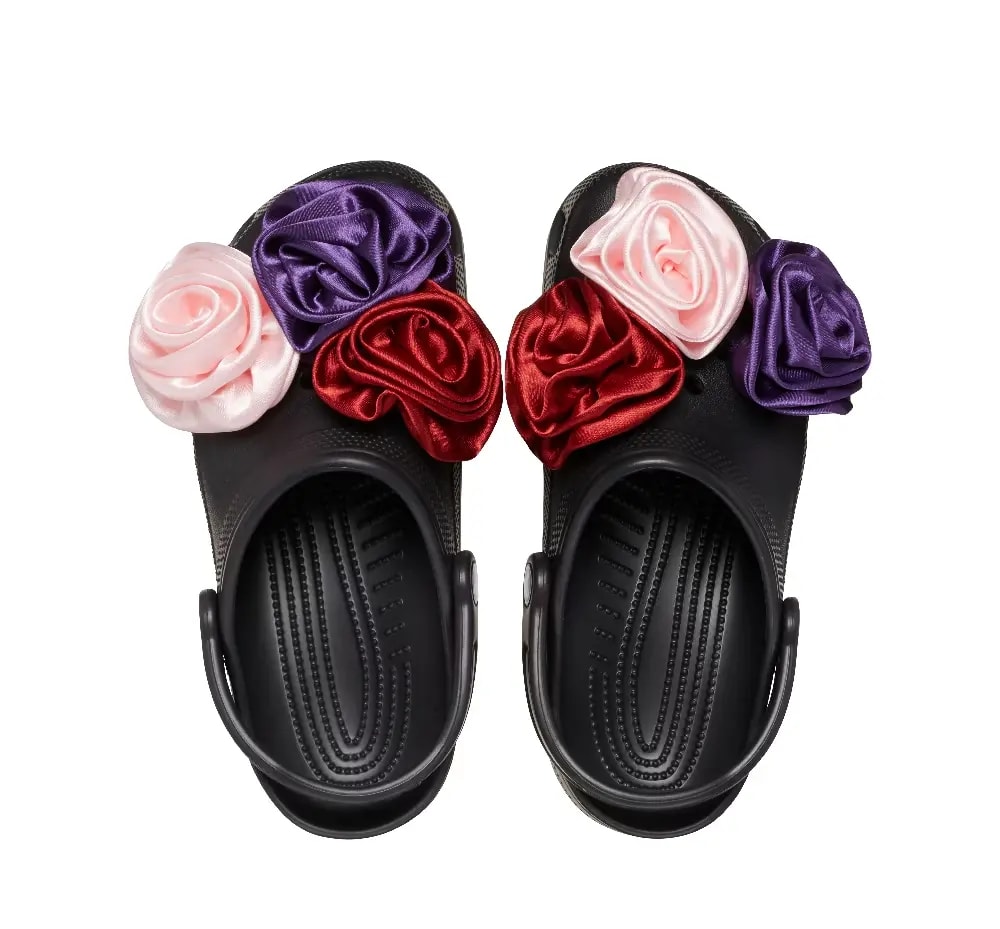 Dép Crocs Classic Clog 'Rosette' 210388-001 — ảnh 4