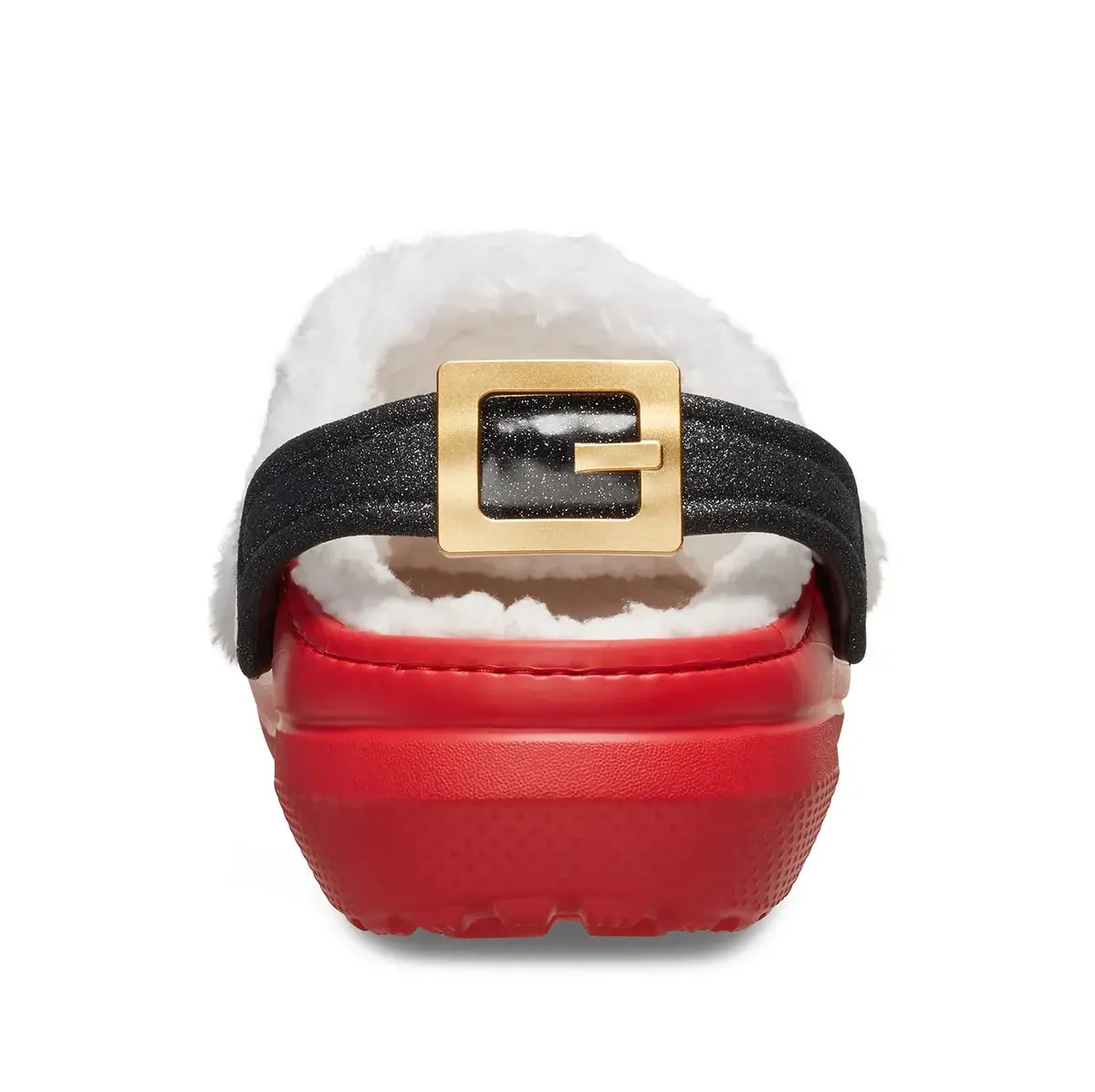 Dép Crocs Classic Lined Santa Clog 'Varsity Red' 210933-6WE — ảnh 3
