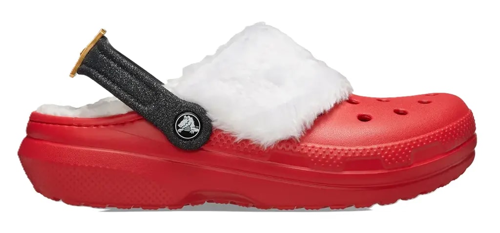 Dép Crocs Classic Lined Santa Clog 'Varsity Red' 210933-6WE — kich-thuoc: 36-37