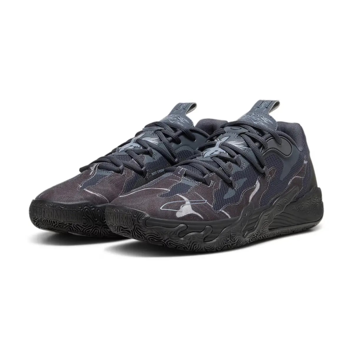 Giày Puma MB.03 Lo Team Basketball 'Black' 31051903 — ảnh 2