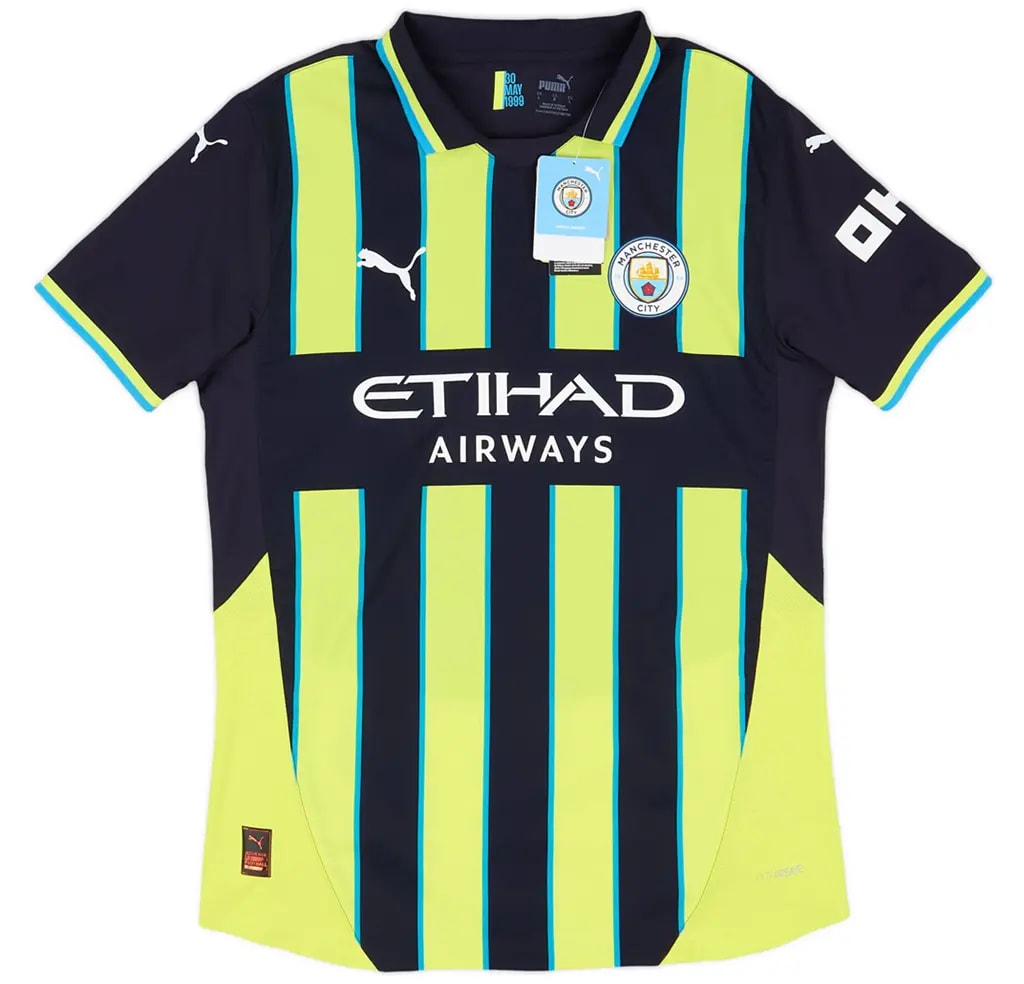 Áo Puma Manchester City 24/25 Authentic Away 'Black Yellow' 778614-02 — kich-thuoc: L