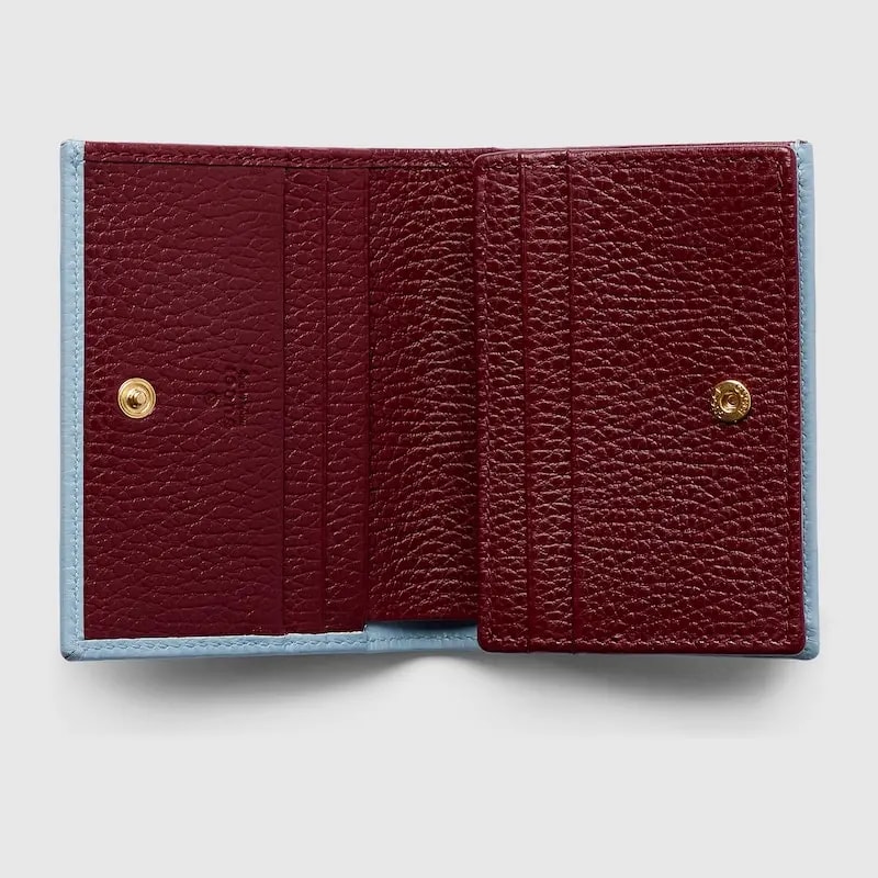 Ví Gucci GG Marmont Card Case 'Blue' 456126-CAO2G-4941 — ảnh 3