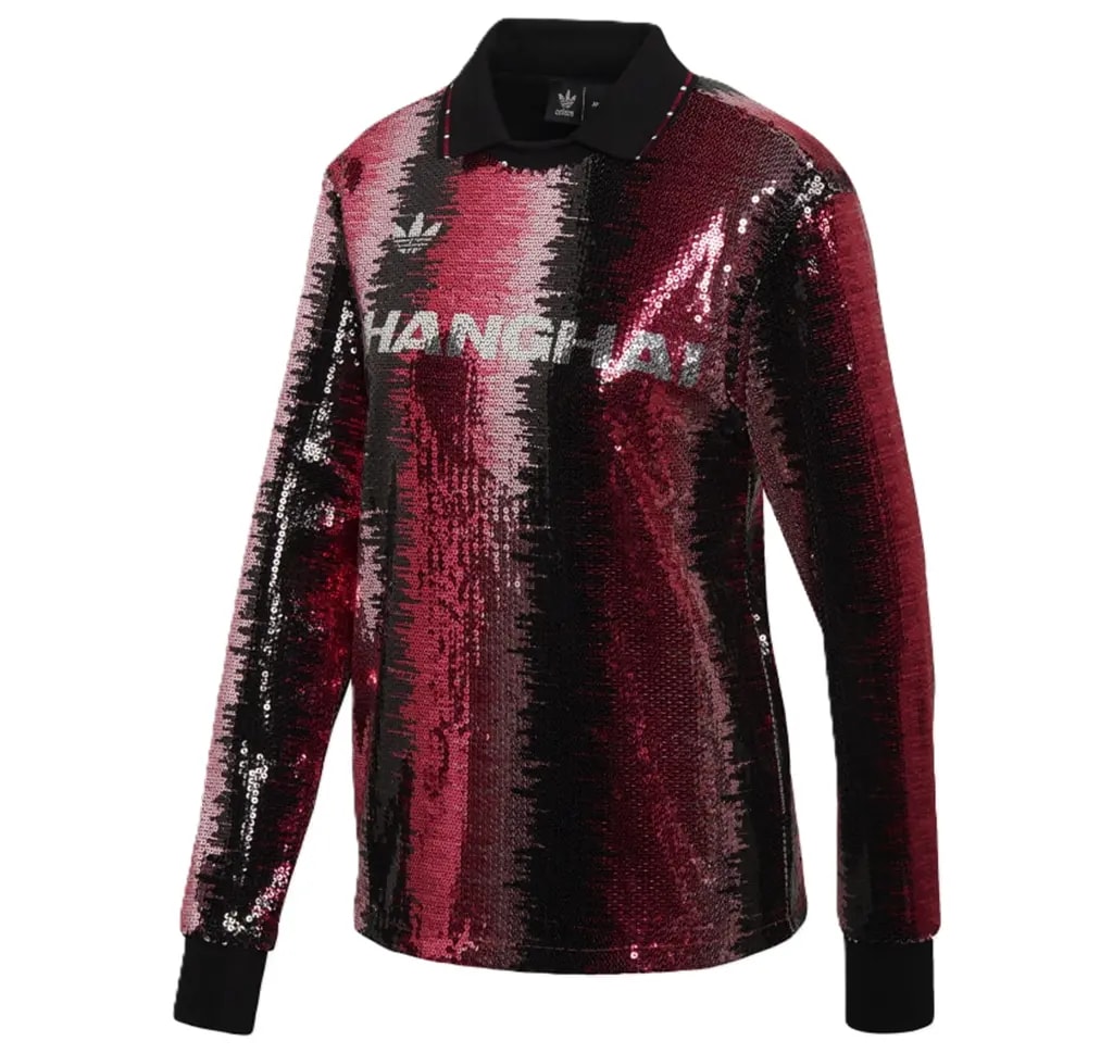 Áo Adidas Originals x Anna Isoniemi Jersey 'Black Pink' FM7299 — kich-thuoc: M