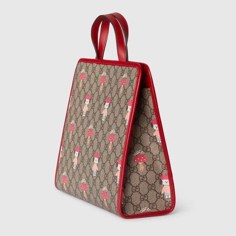Túi Gucci Children's Printed GG Tote Bag 'Beige' 605614-FADWJ-9742 — ảnh 3
