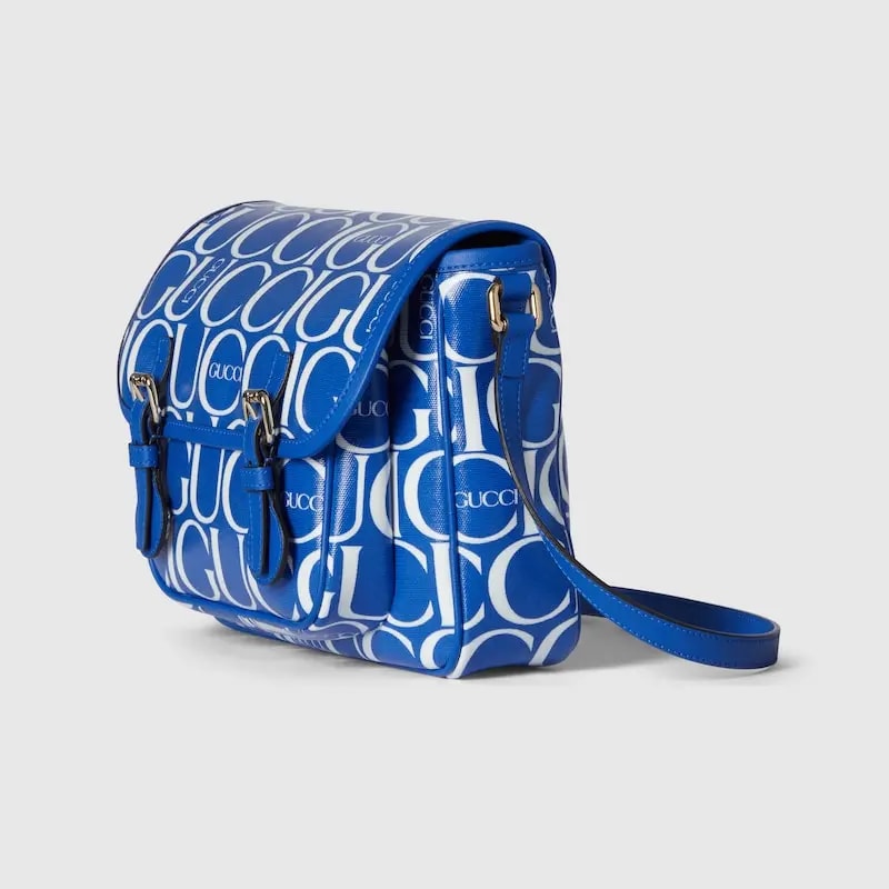 Túi Gucci Satchel Bag 'Blue' 664145-FADLA-8586 — ảnh 2