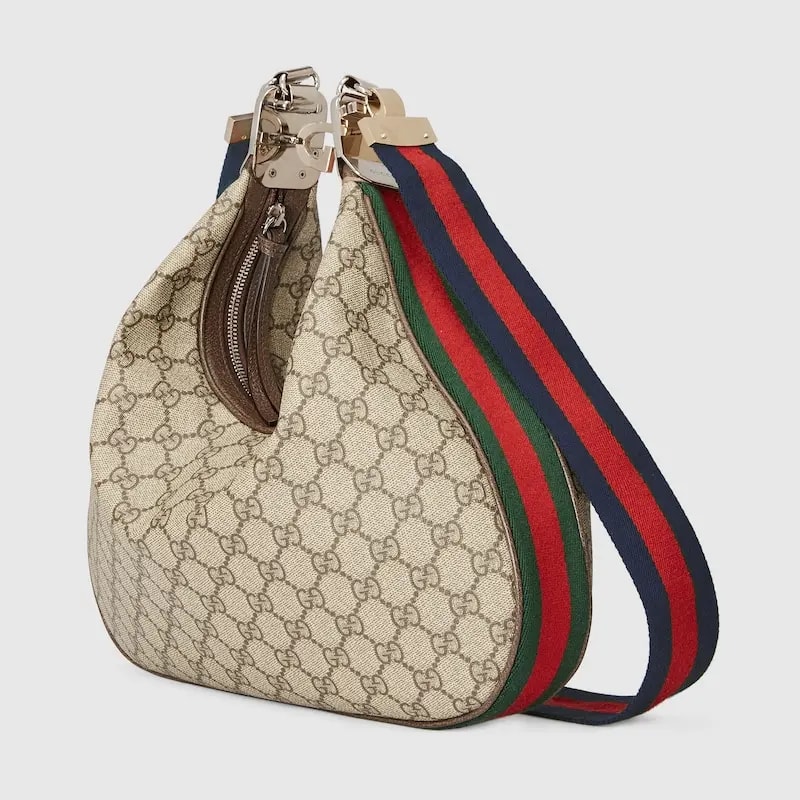 Túi Gucci Attache Medium Shoulder 'Beige' 702823-96GRN-9769 — ảnh 3