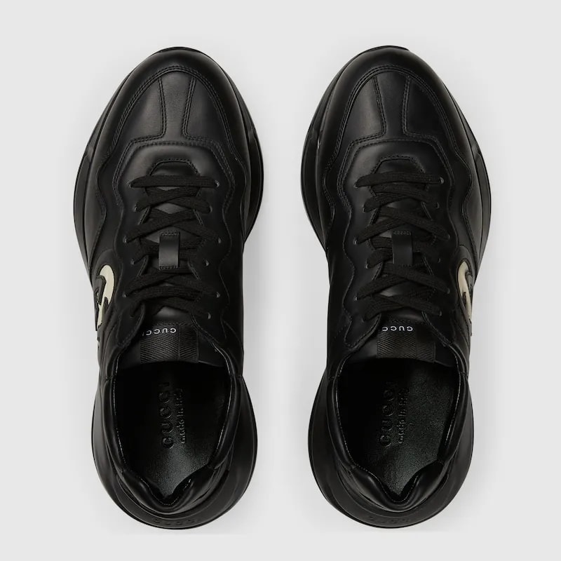 Giày Gucci Interlocking G Rhyton 'Black' 757857-UPG70-1057 — ảnh 4