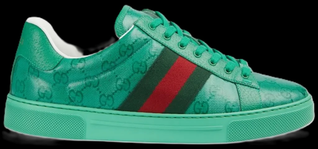 Giày Gucci Ace GG Crystal 'Green' 760775-FACRF-3751 — kich-thuoc: 41.5