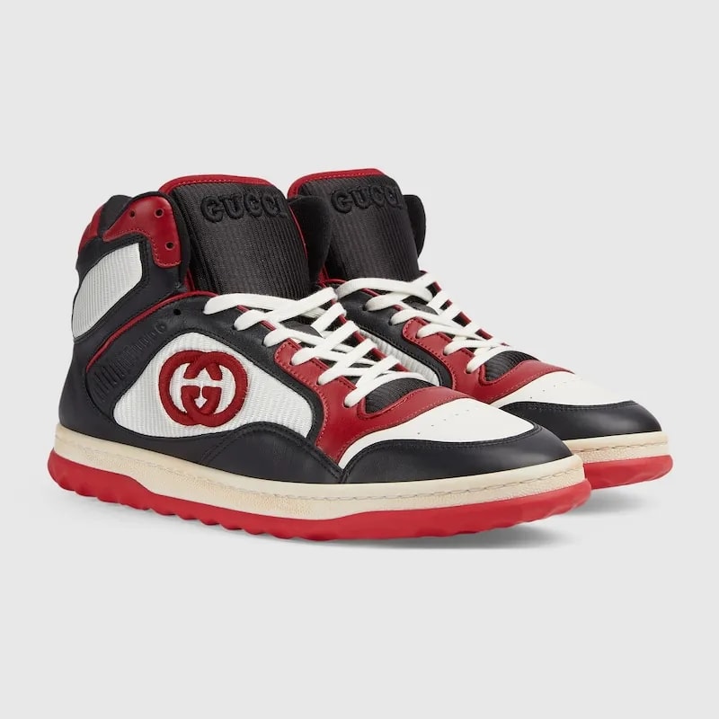 Giày Gucci Mac80 High Top 'Red' 762060-AACN5-1050 — ảnh 3