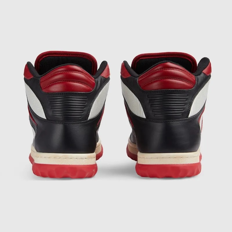 Giày Gucci Mac80 High Top 'Red' 762060-AACN5-1050 — ảnh 4