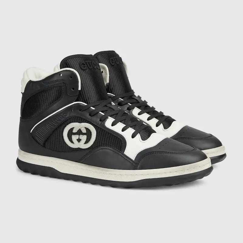 Giày Gucci Mac80 High Top 'Black' 776820-AACN6-1090 — ảnh 3