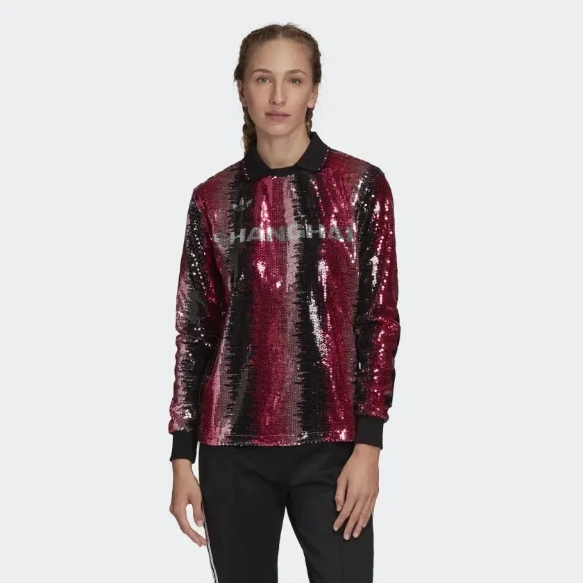 Áo Adidas Originals x Anna Isoniemi Jersey 'Black Pink' FM7299 — ảnh 4