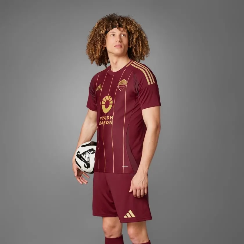 Áo Adidas AS Roma 24/25 Home Jersey 'Red' IT6058 — ảnh 3