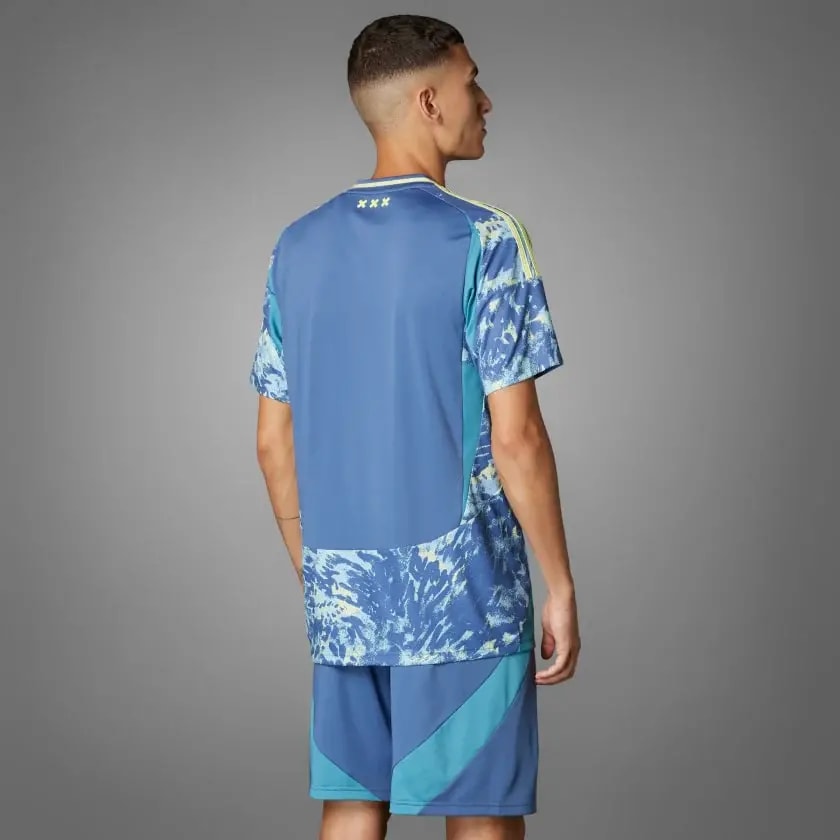 Áo Adidas Ajax 24/25 Away Jersey 'Blue' IT6162 — ảnh 4