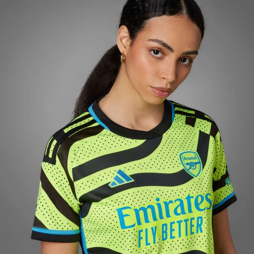 Áo Adidas Arsenal 23/24 Away Jersey 'Yellow' HZ2104 — ảnh 2