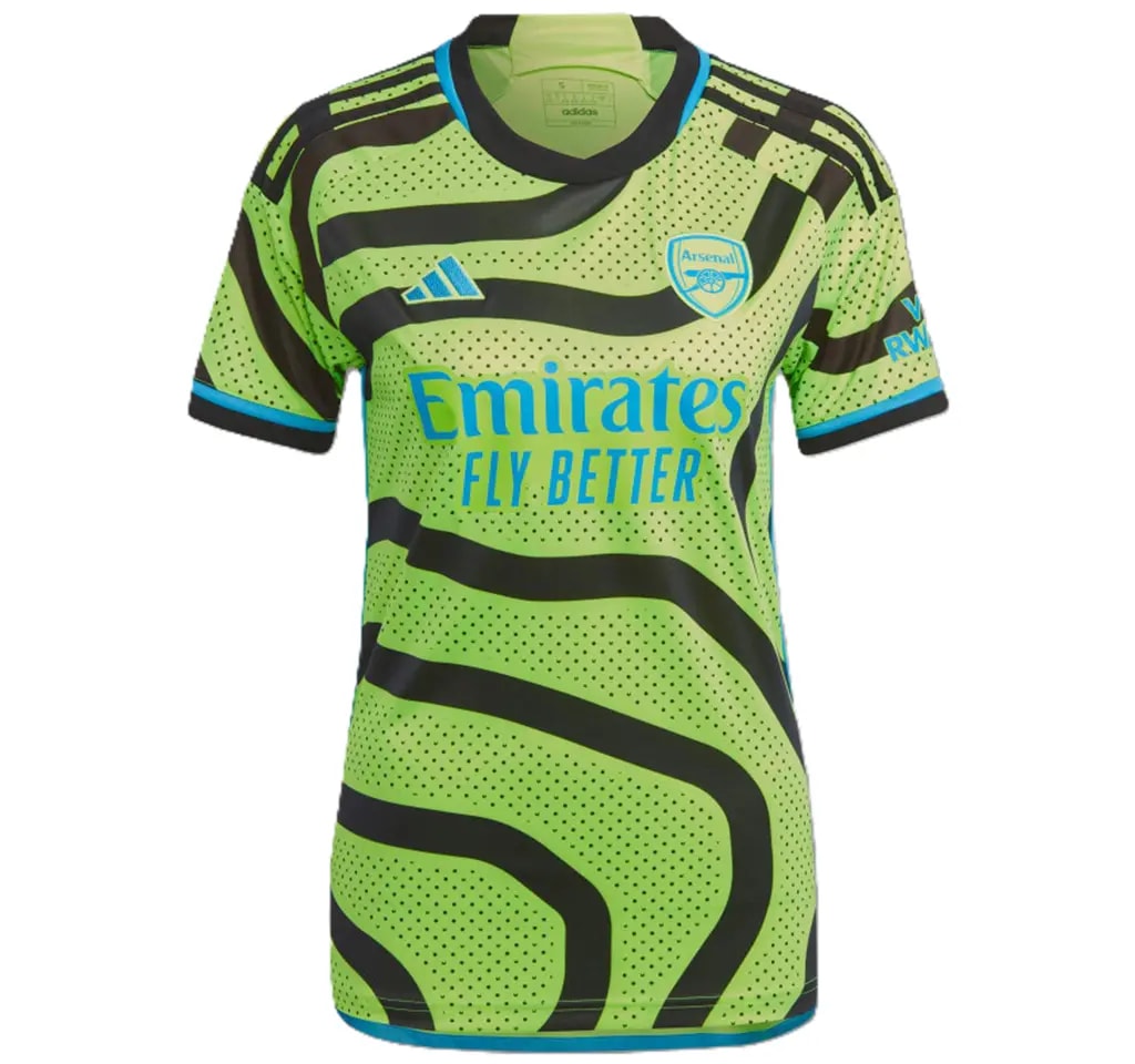 Áo Adidas Arsenal 23/24 Away Jersey 'Yellow' HZ2104 — kich-thuoc: L