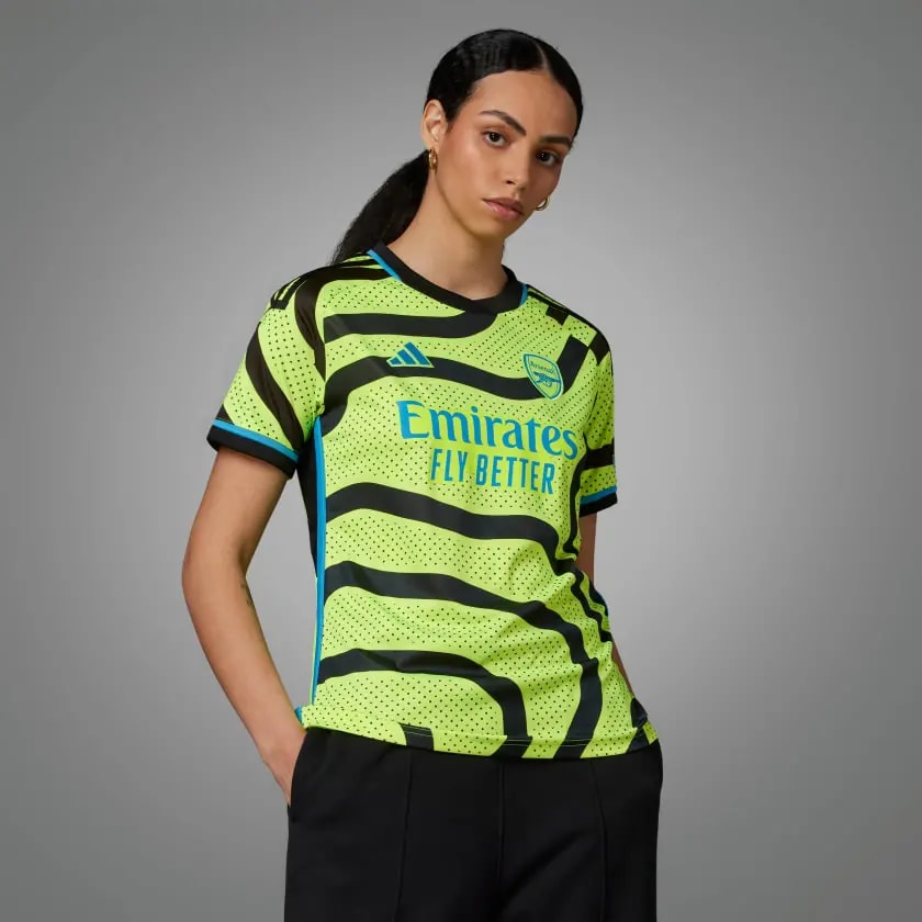 Áo Adidas Arsenal 23/24 Away Jersey 'Yellow' HZ2104 — ảnh 5