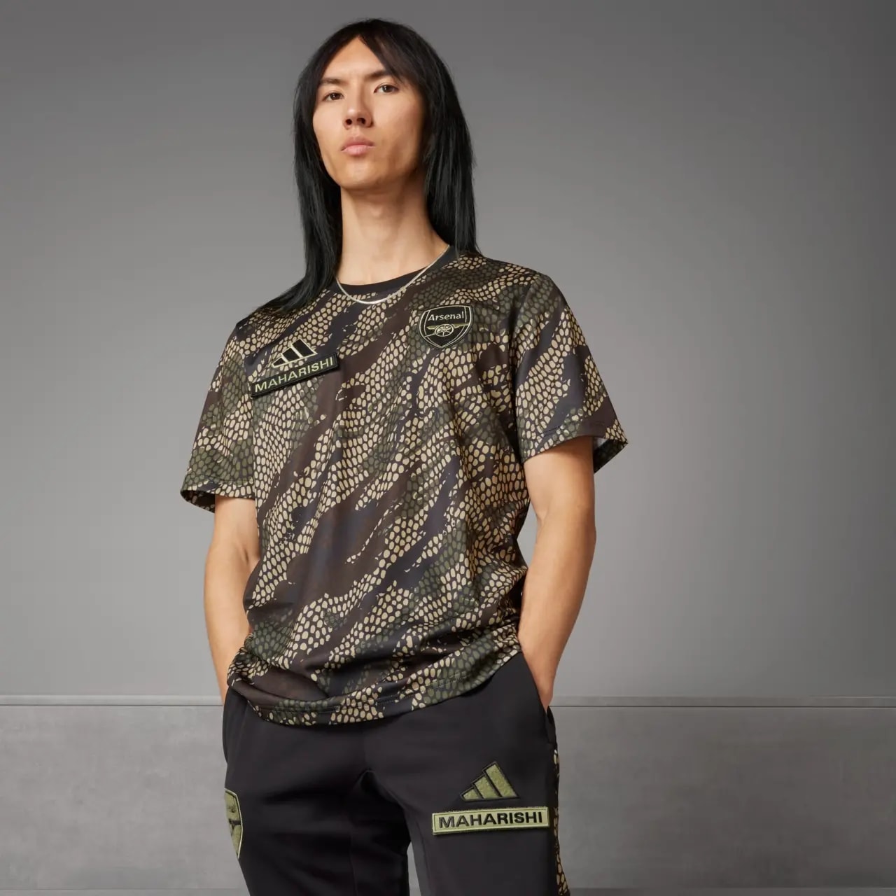 Áo Adidas Arsenal x Maharishi Jersey 'Camo' IN4752 — ảnh 3