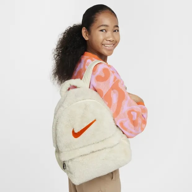 Balo Nike Faux Fur 'White' FZ1330-113 — ảnh 2
