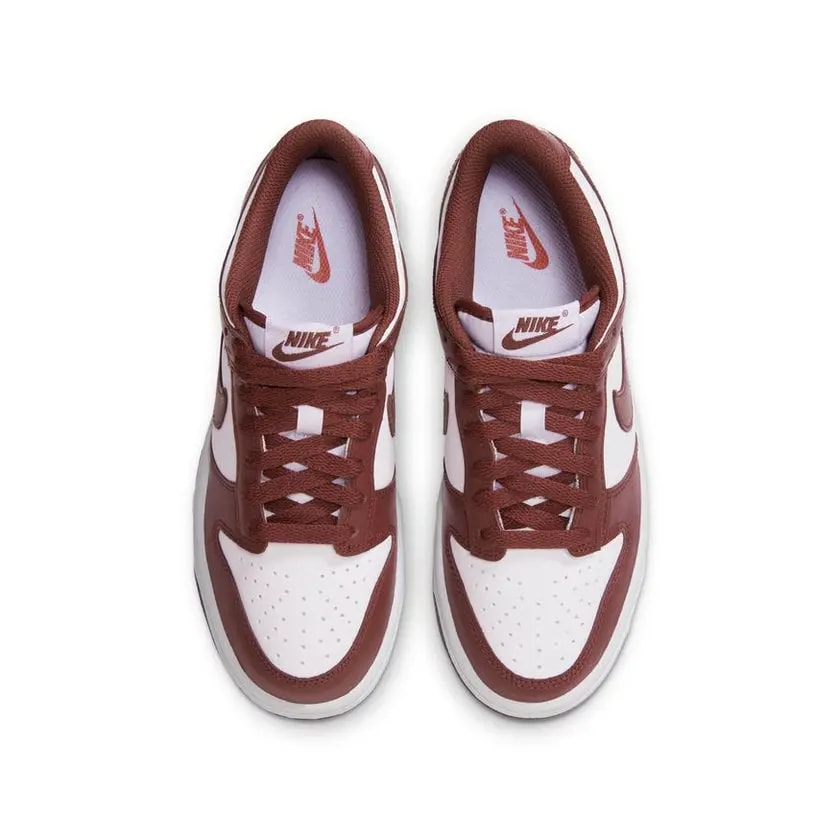 Giày Nike Dunk Low GS 'White Redwood' FB9109-115 — ảnh 4