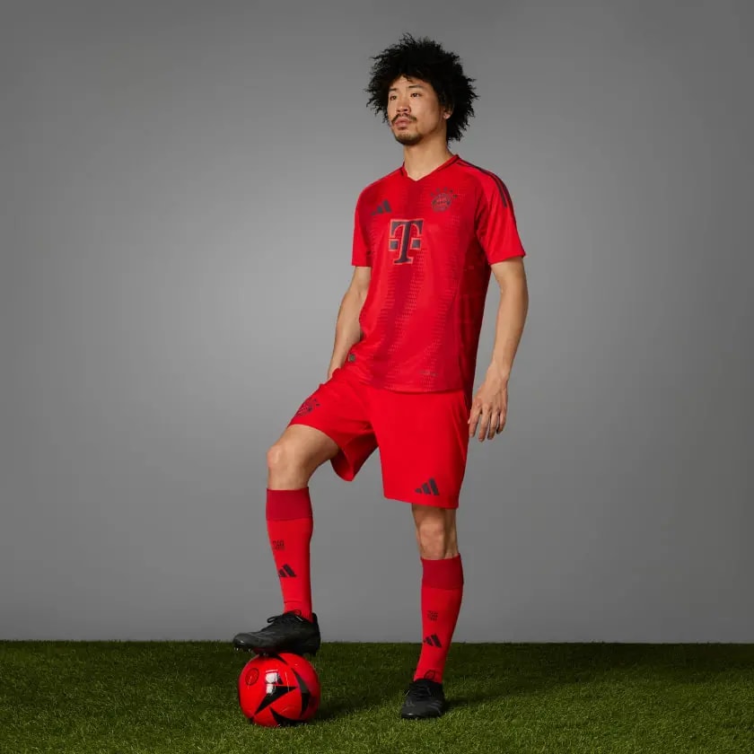 Áo Adidas FC Bayern 24/25 Home Jersey 'Red' JE9269 — ảnh 3