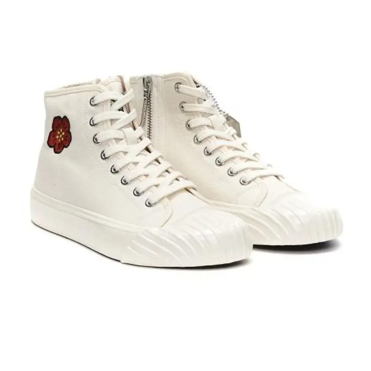 Giày Kenzo School High Sneaker 'White' FD52SN020F73-04 — ảnh 3