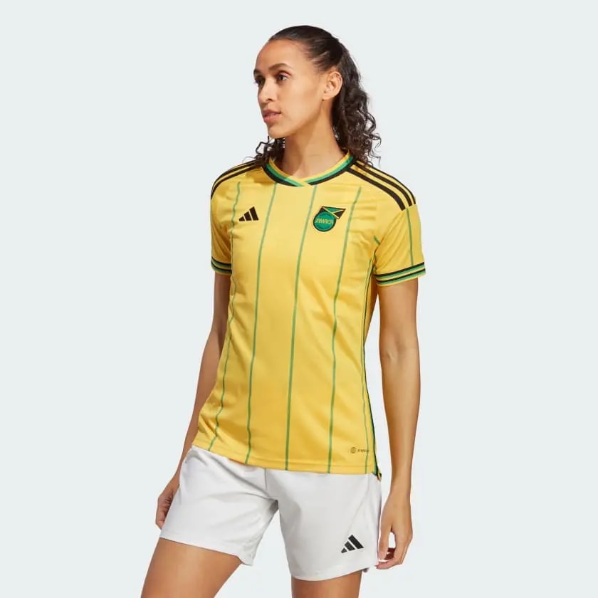 Áo Adidas Jamaica 23 Home Jersey 'Yellow' HT7129 — ảnh 3