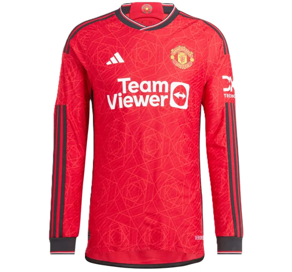 Áo Adidas Manchester United 23/24 Long Sleeve Home Jersey 'Red' IP1729 — kich-thuoc: M