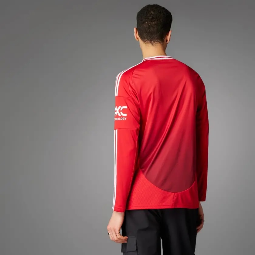 Áo Adidas Manchester United 24/25 Long Sleeve Home Jersey 'Red' IT1971 — ảnh 2