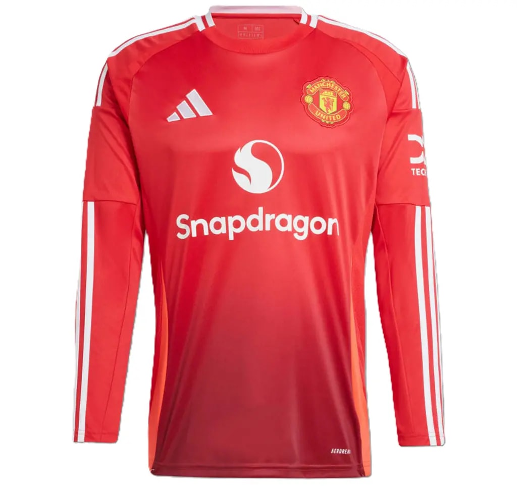 Áo Adidas Manchester United 24/25 Long Sleeve Home Jersey 'Red' IT1971 — kich-thuoc: l
