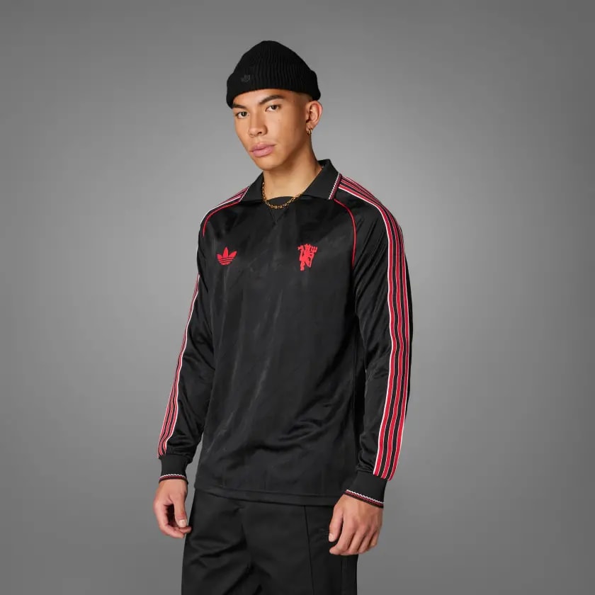 Áo Adidas Manchester United LFSTLR Jersey 'Black' IS6522 — ảnh 3