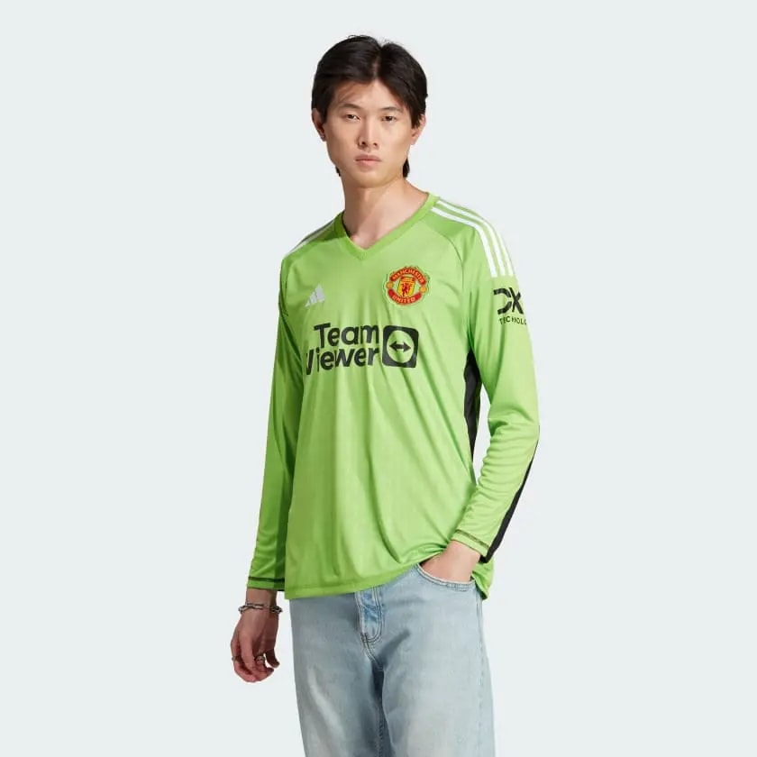 Áo Adidas Manchester United Tiro 23 Competition Long GK 'Green' IA7211 — ảnh 3
