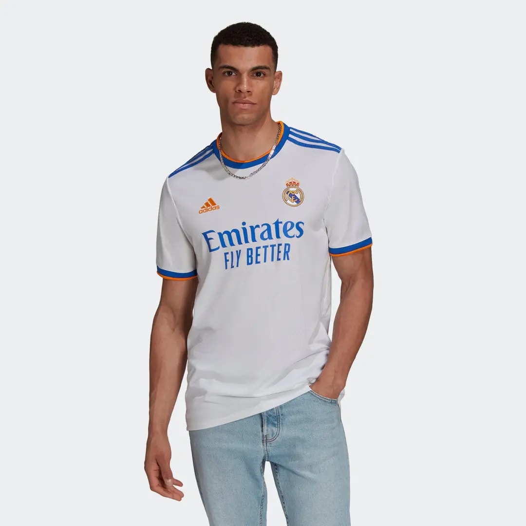 Áo Adidas Real Madrid 21/22 Home Jersey 'White' GQ1359 — ảnh 2