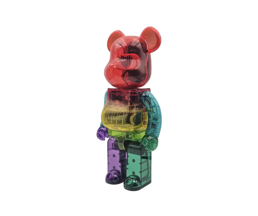 Mô Hình Bearbrick Be@rbrick Audio Rainbow Portable Bluetooth Speaker — ảnh 4