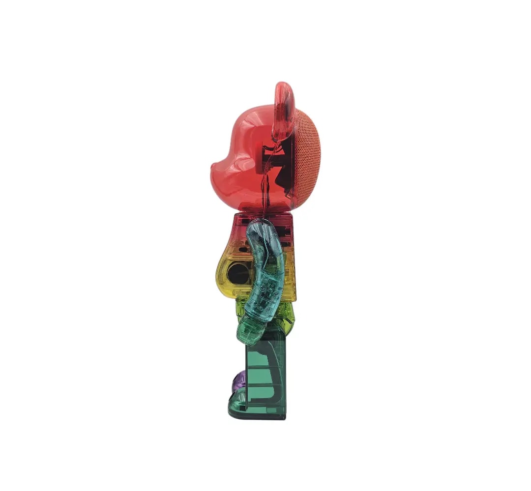 Mô Hình Bearbrick Be@rbrick Audio Rainbow Portable Bluetooth Speaker — ảnh 3