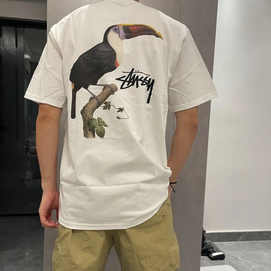 Áo Stussy Toucan 'White' 1905069 — ảnh 2