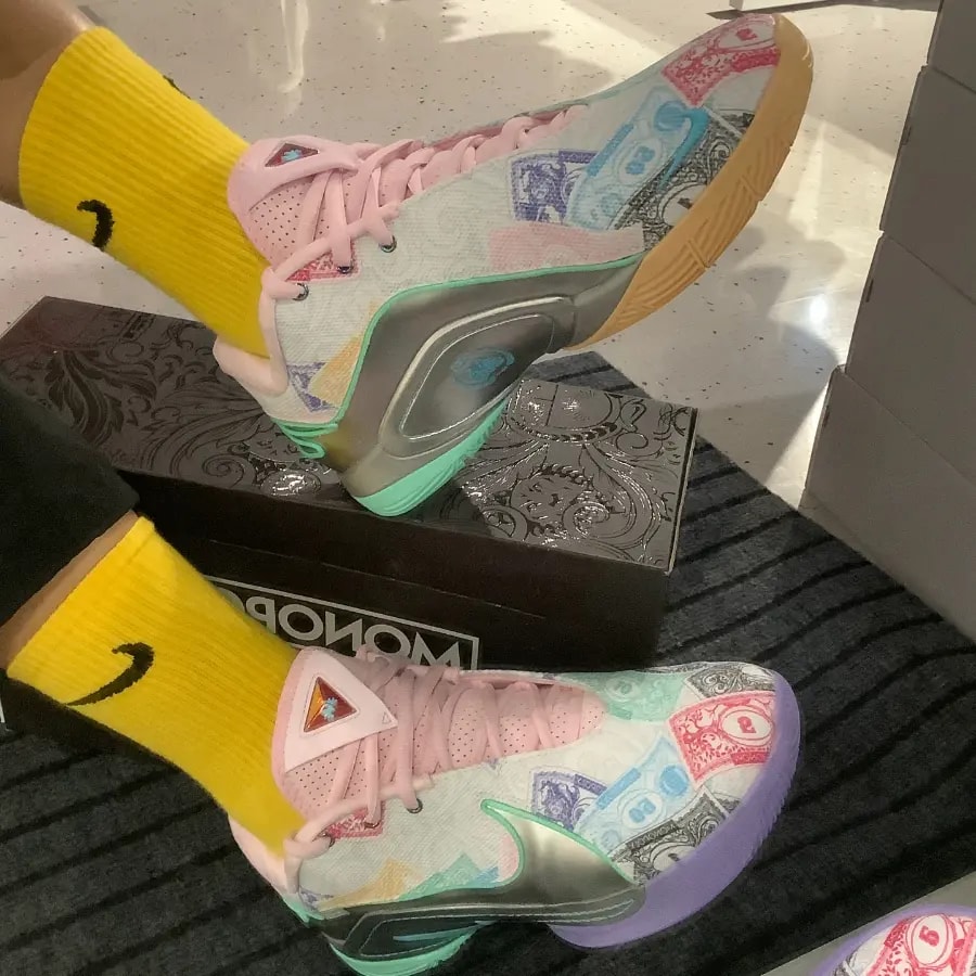 Giày Nike Monopoly x LeBron 22 QS 'Currency' FZ1097-100 — ảnh 4