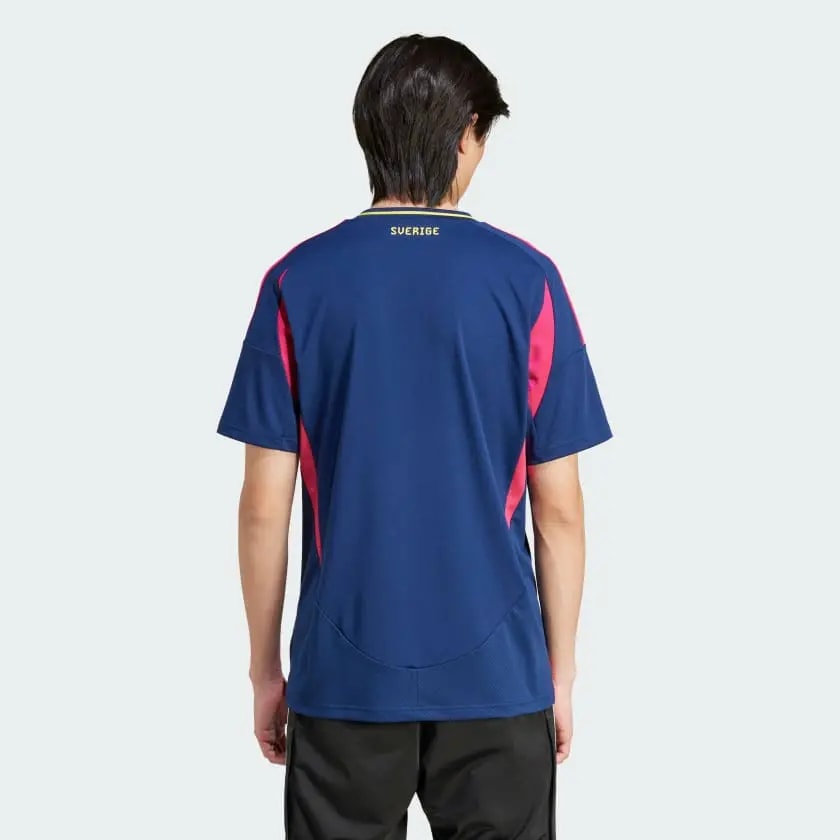 Áo Adidas Sweden 24 Away Jersey 'Blue' IN1099 — ảnh 2