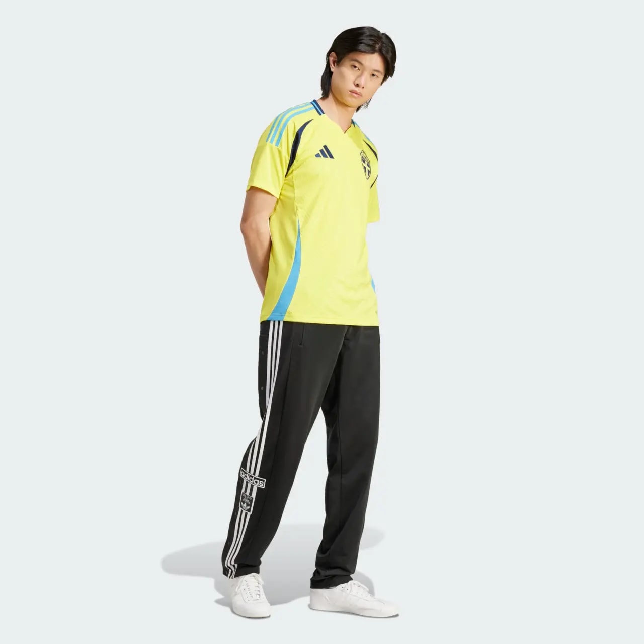 Áo Adidas Sweden 24 Home Jersey 'Yellow' IN1103 — ảnh 2