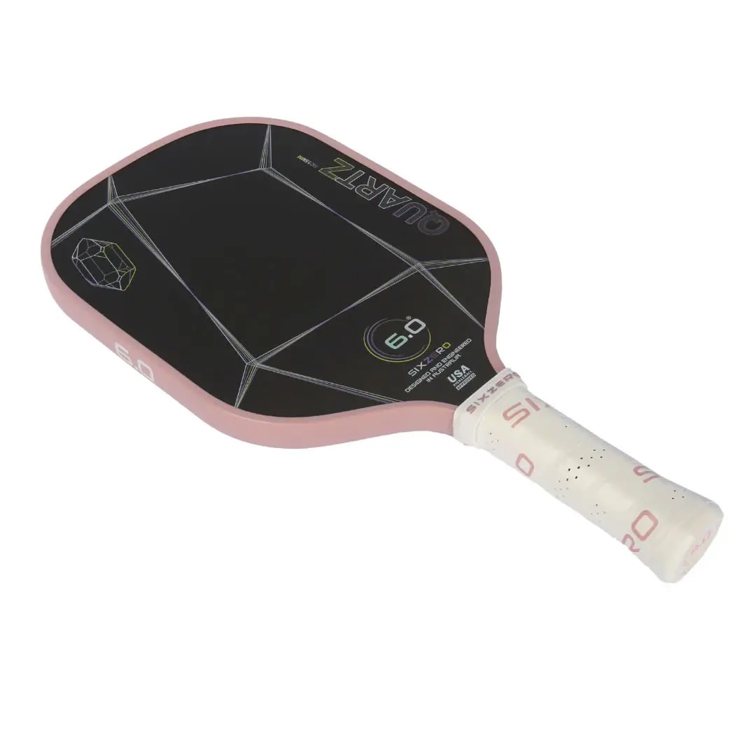Vợt Pickleball Six Zero Quartz 'Pink' — ảnh 4