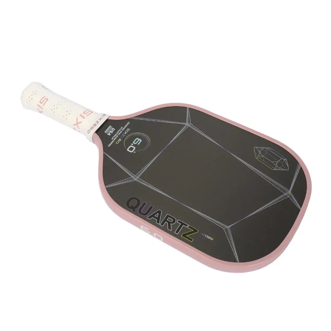 Vợt Pickleball Six Zero Quartz 'Pink' — ảnh 3