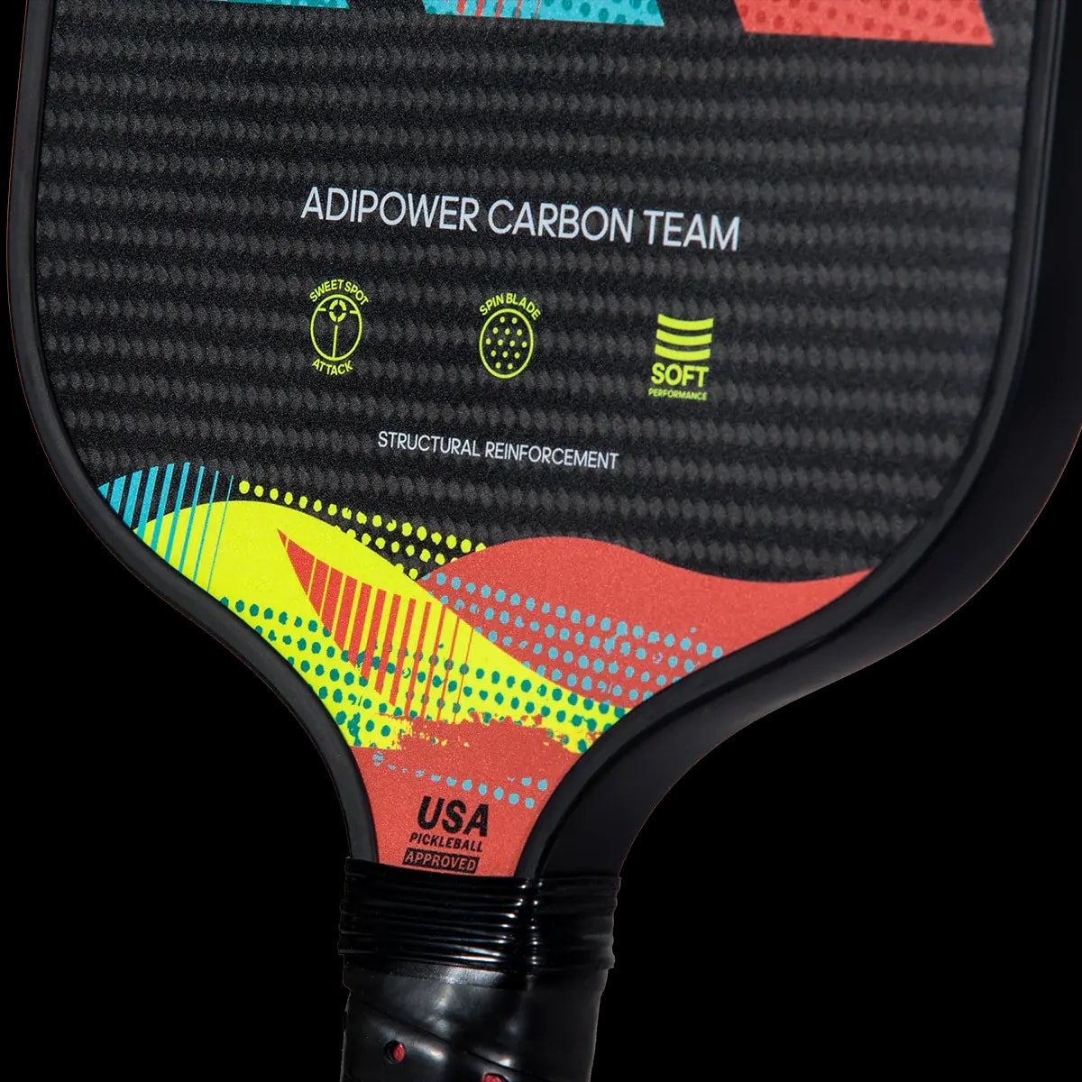 Vợt Pickleball Adidas Adipower CARBON Team 'Multicolour' — ảnh 5
