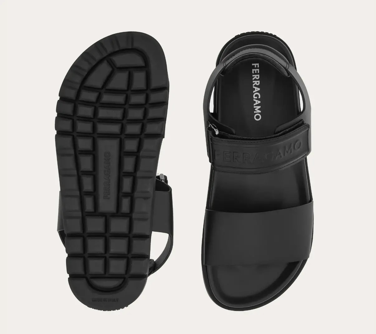 Dép Salvatore Ferragamo Sandal 'Black' 027195-772590 — ảnh 2